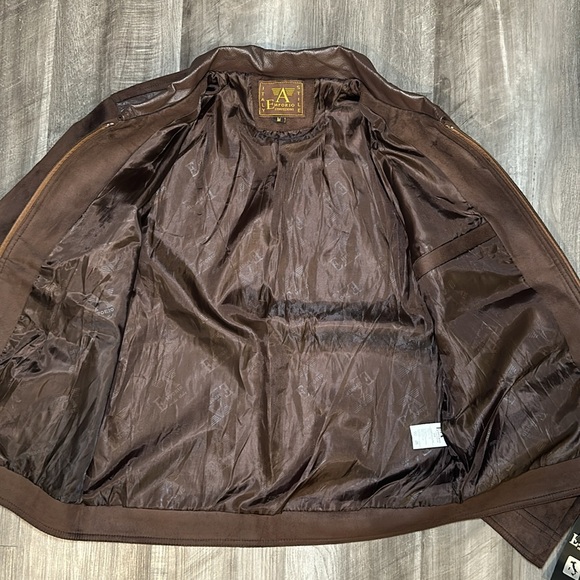 A Emporio Confezioni Italian Leather Suede Jacket - Medium - Picture 6 of 10